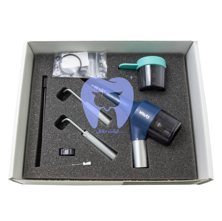بستهبندی اصلی هندپیس KaVo PROPHYflex 4 با کد رنگ آبی.