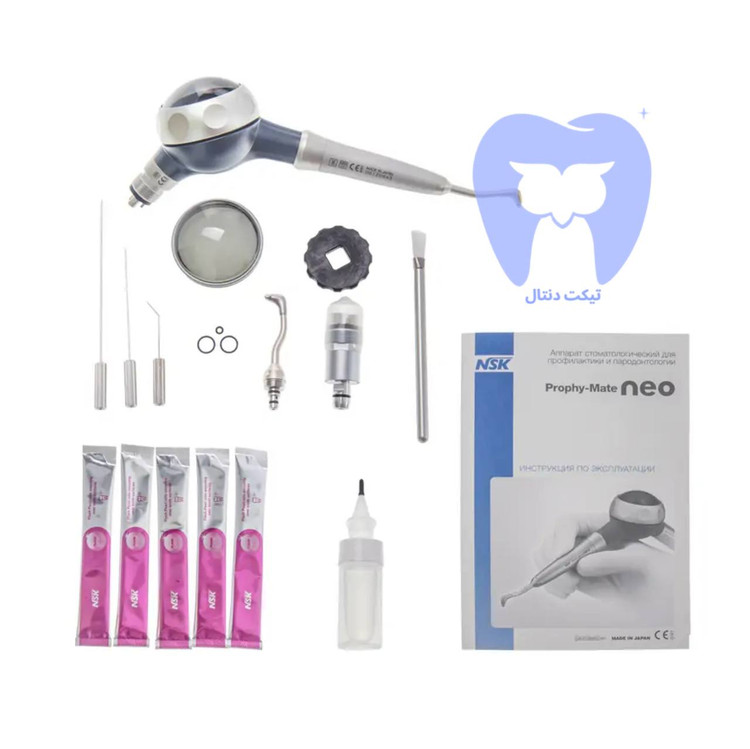 ساشههای پودر تمیزکننده FLASH Pearl که همراه دستگاه ارائه میشوند.