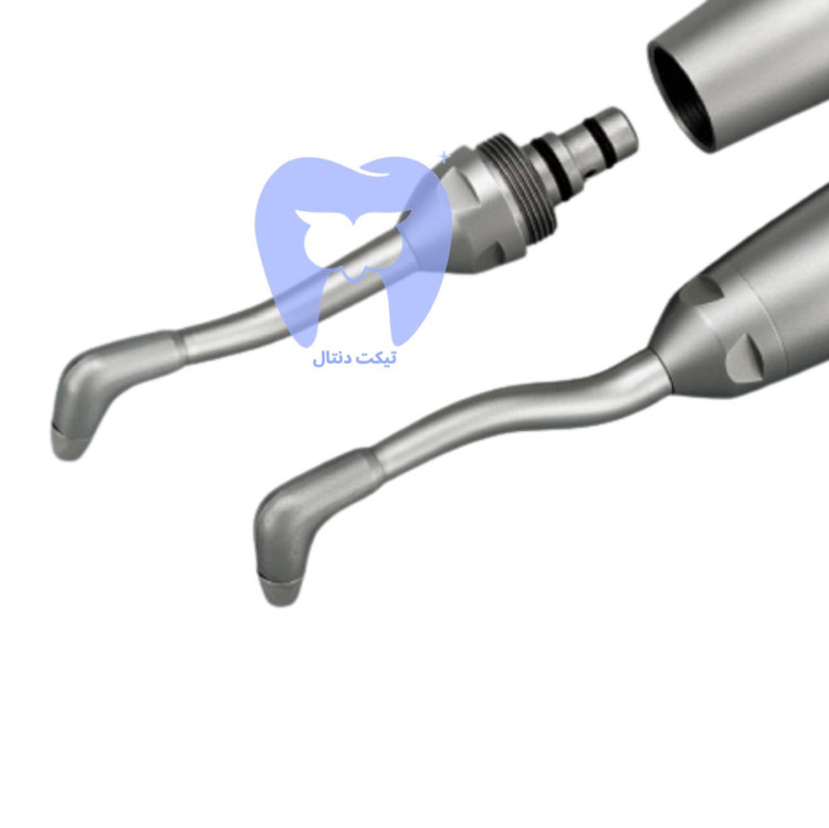 نمایی از نازل 60 درجه و 80 درجه که در کنار هم قرار گرفتهاند.