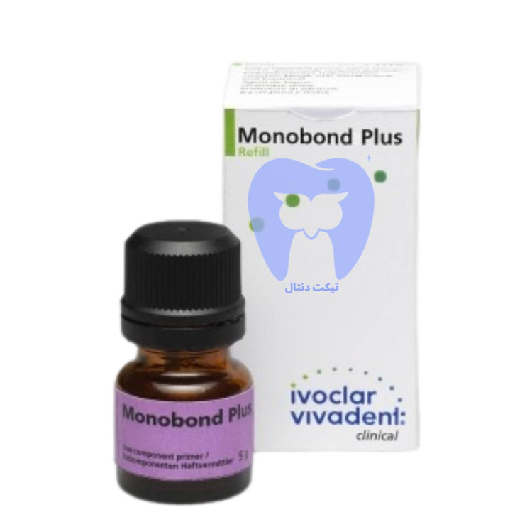 پرایمر مونوباند پلاس در کنار سمانهای رزینی ایوکلار (مانند Variolink).