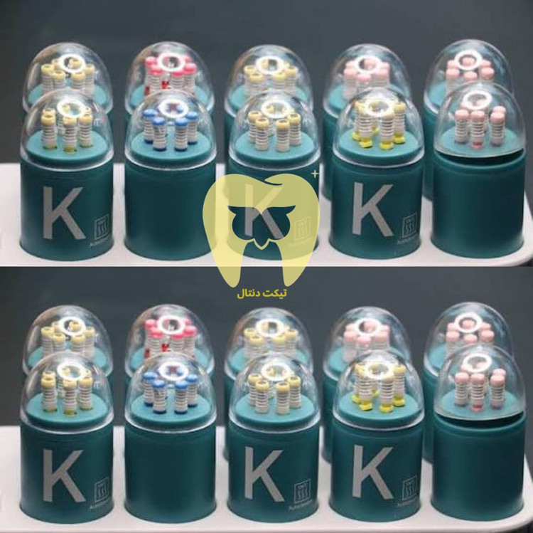 نمای نزدیک از فایل دستی K-File با سطح براق (Shine Surface) و دستگیره پلاستیکی خوشفرم.