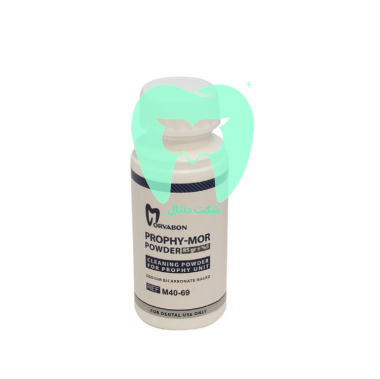 بطری ۱۳۰ گرمی پودر ایرفلو Prophy Mor مروابن.