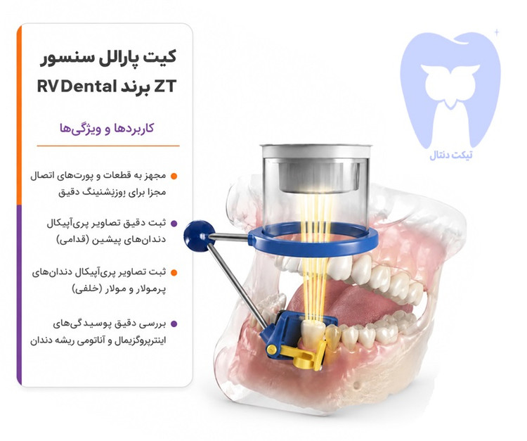 کیت پارالل RVG سنسور ztdental