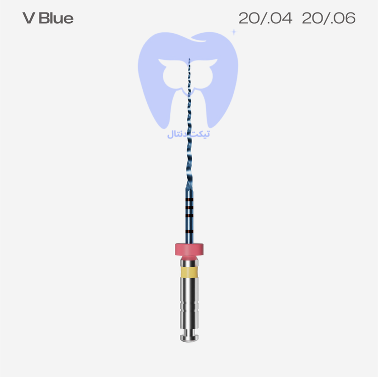 فایل روتاری V Blue با تکنولوژی عملیات حرارتی پیشرفته
